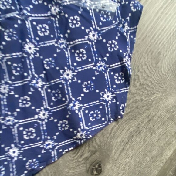 Epic Threads Girls Light Weight Hankerchief Style Tank Top-Blue-4T-NWT - Picture 4 of 5